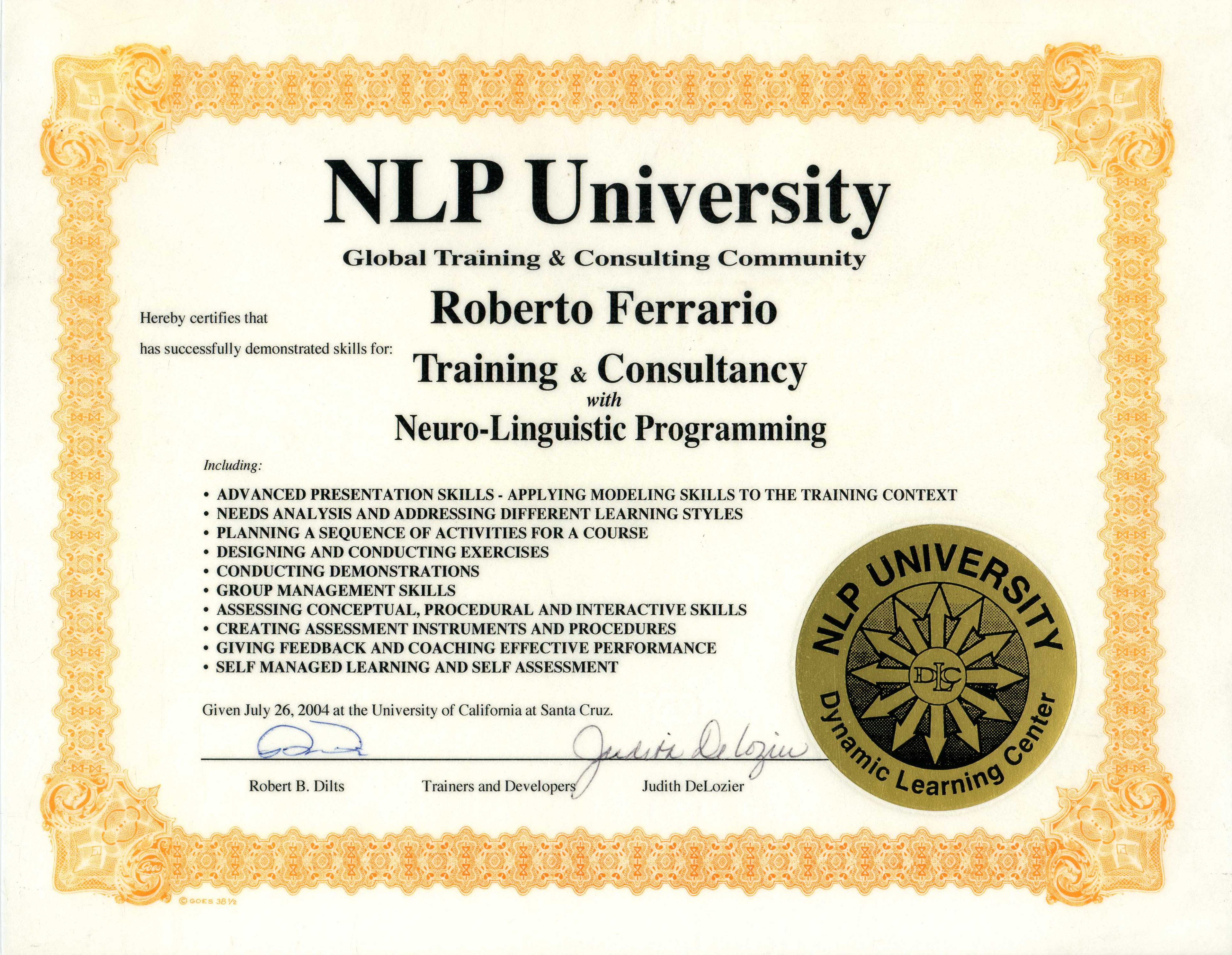 Diploma NLPU University